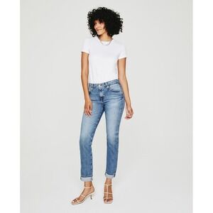 AG Adriano Goldschmied The Ex-Boyfriend Slim Jeans Women's 27R Blue Sweatpants